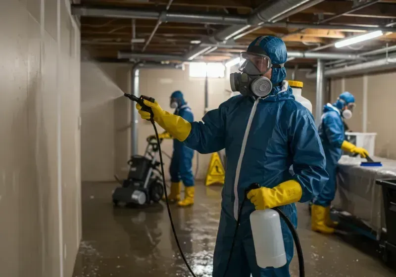 Basement Sanitization and Antimicrobial Treatment process in Ethete, WY